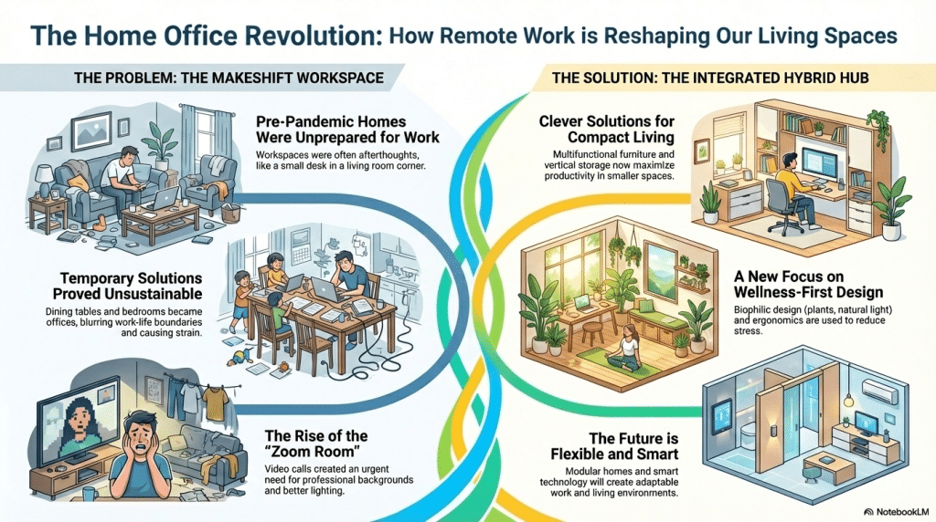 Home Office Revolution Reshapes Spaces