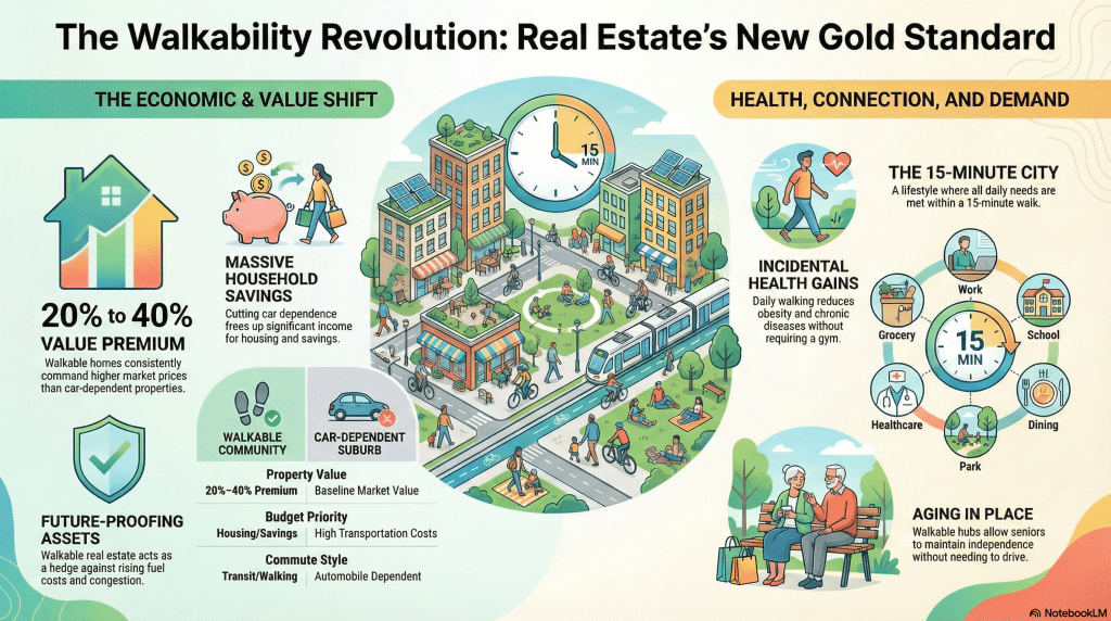 The Great Step Forward: Why Walkable Communities Are the New Gold Standard in Real Estate